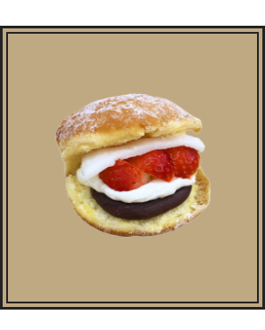 いちごクリーム大福